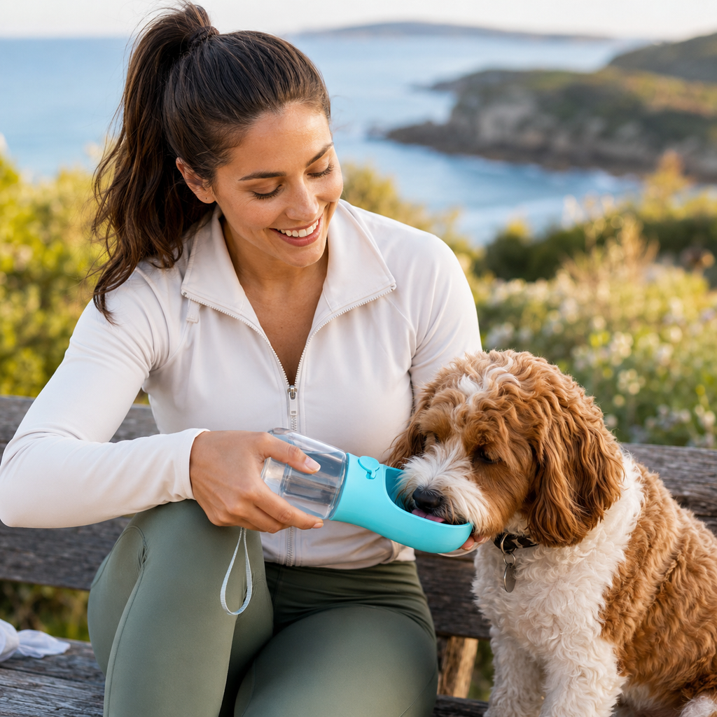 HydraPup 2-in-1 Dog Water Bottle