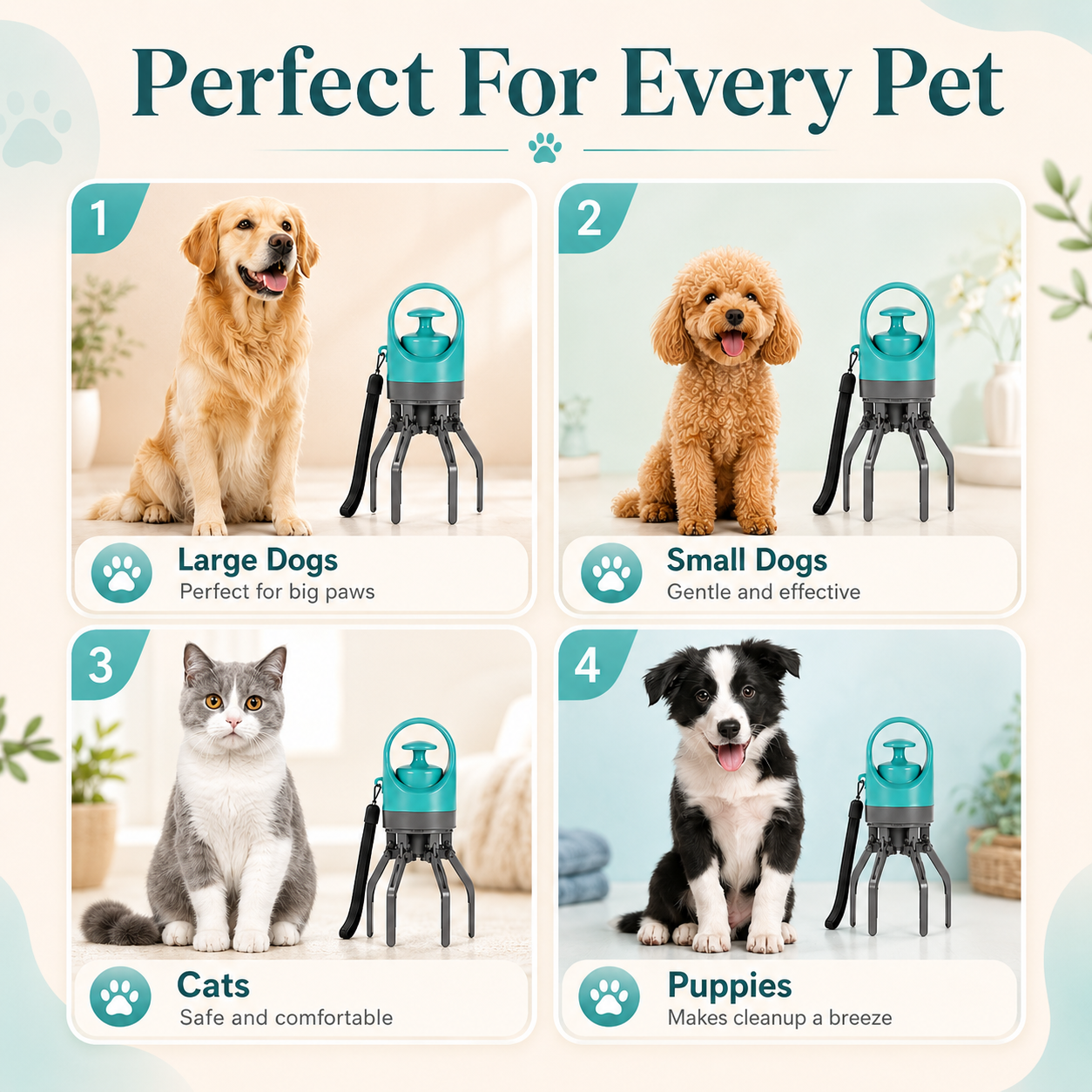 ScoopEase Pet Waste Picker