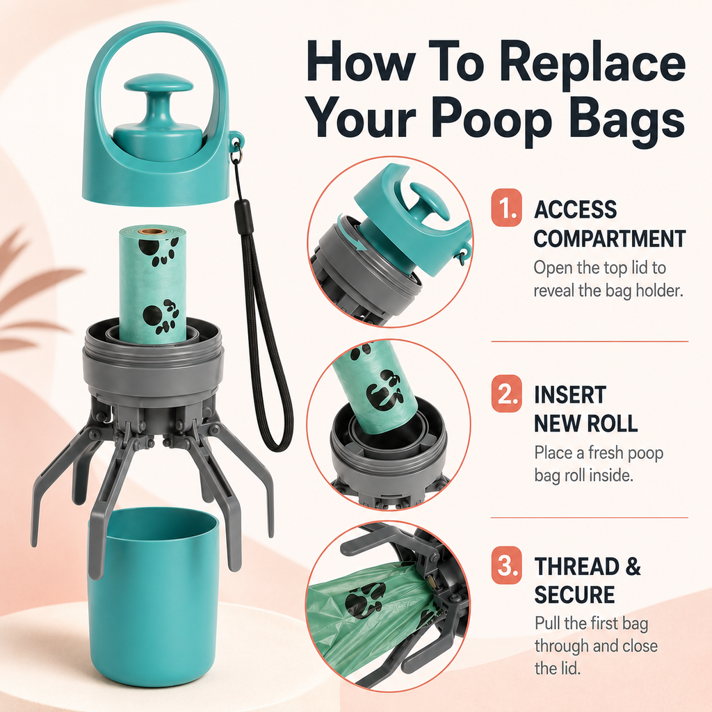 ScoopEase Pet Waste Picker